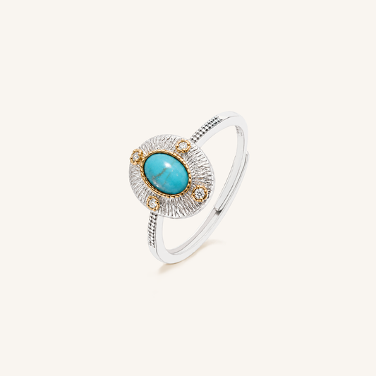 Oval Halo Split-Shank Ring