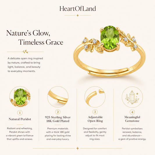 Blooming Light Multi-Gem Gold Ring