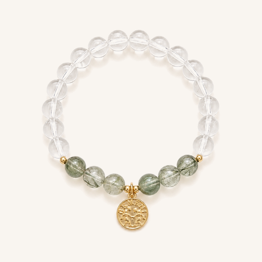 Gemini Zodiac Crystal Bracelet