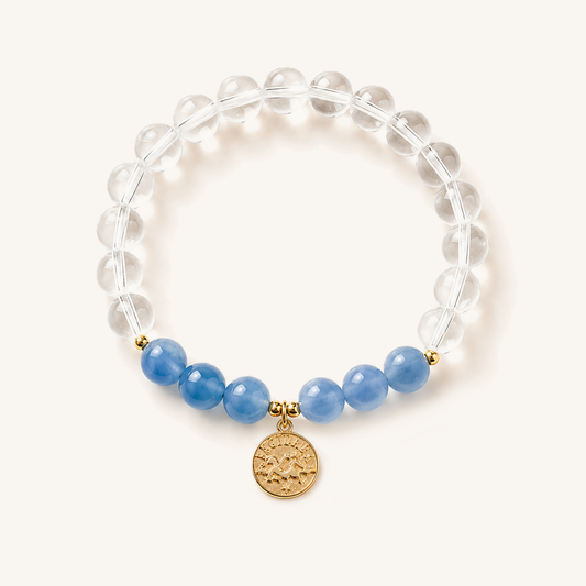 Virgo Zodiac Crystal Bracelet