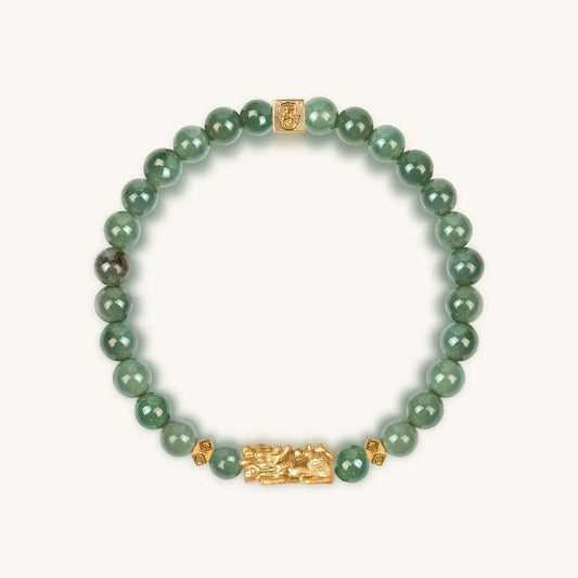 Libra Untamed Spirit - Jade Dragon Feng Shui Bracelet