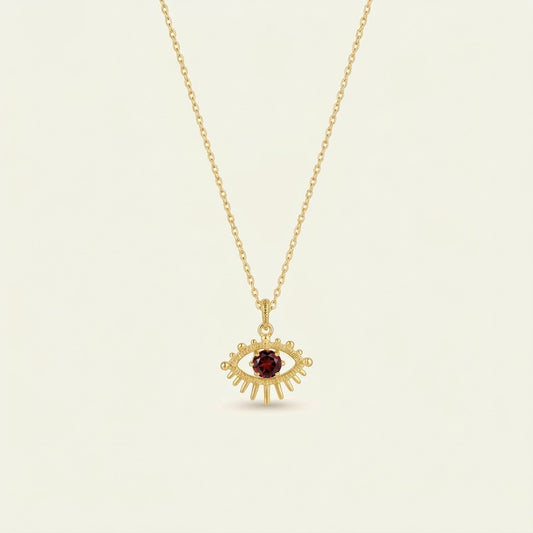 Custom Birthstone Necklace for Her - Contact to Customize