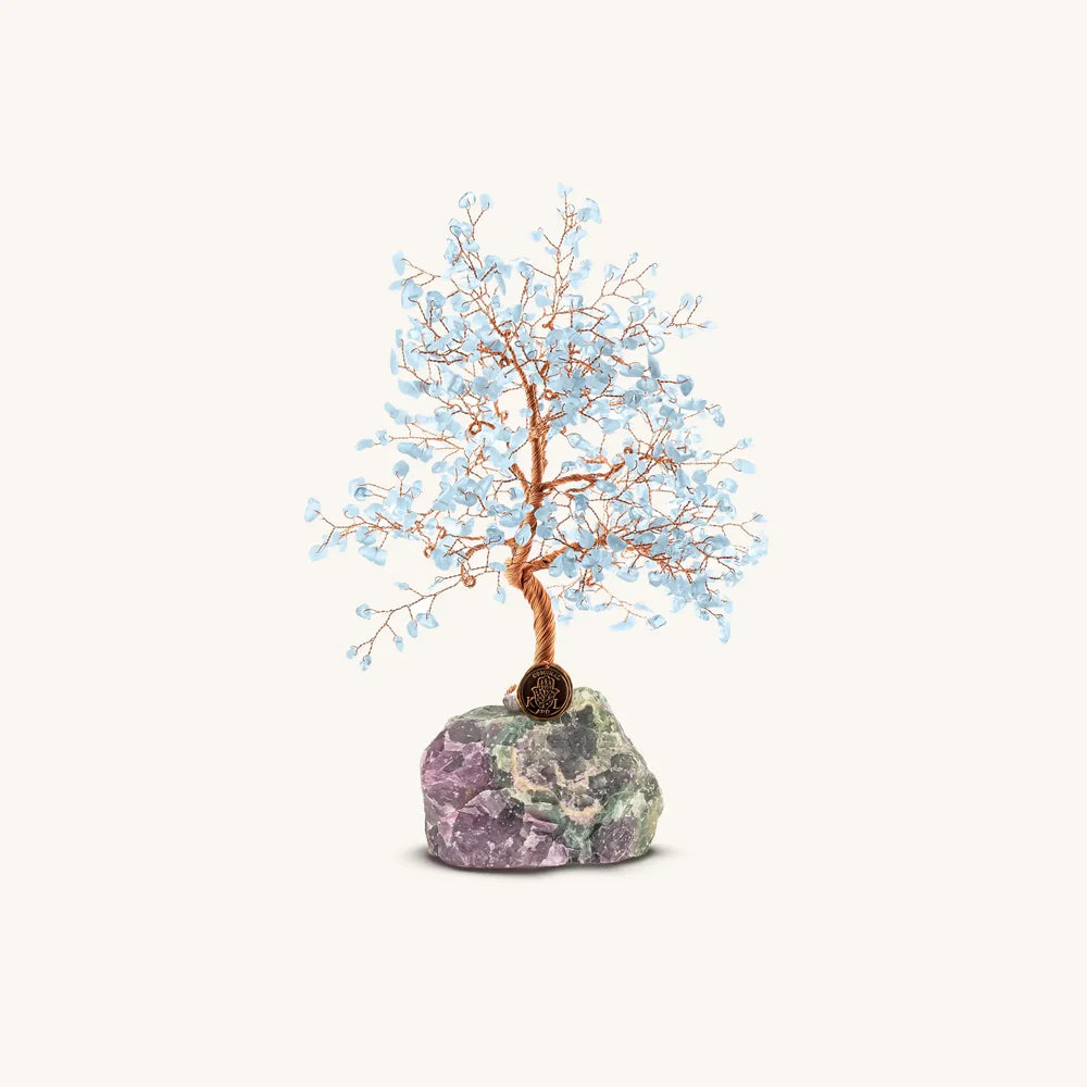 Sagittarius Aquamarine Feng Shui Tree