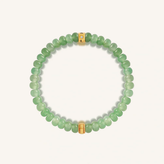 Sagittarius Sacred Balance Jade Stretch Bracelet
