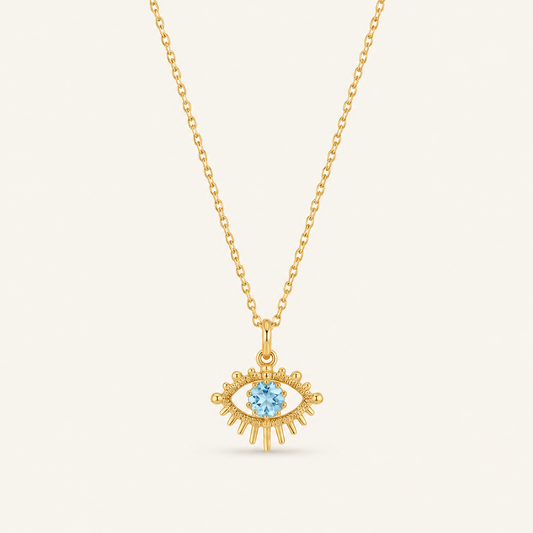 Custom Birthstone Necklace for Her - Contact to Customize