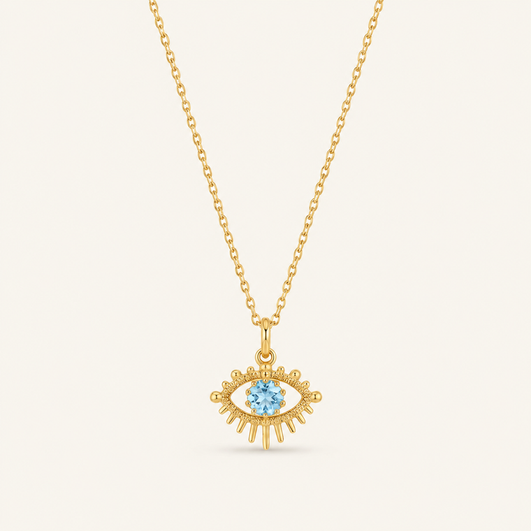 Custom Birthstone Necklace for Her - Contact to Customize