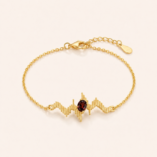 Energy Pulse Natural Gemstone Bracelet