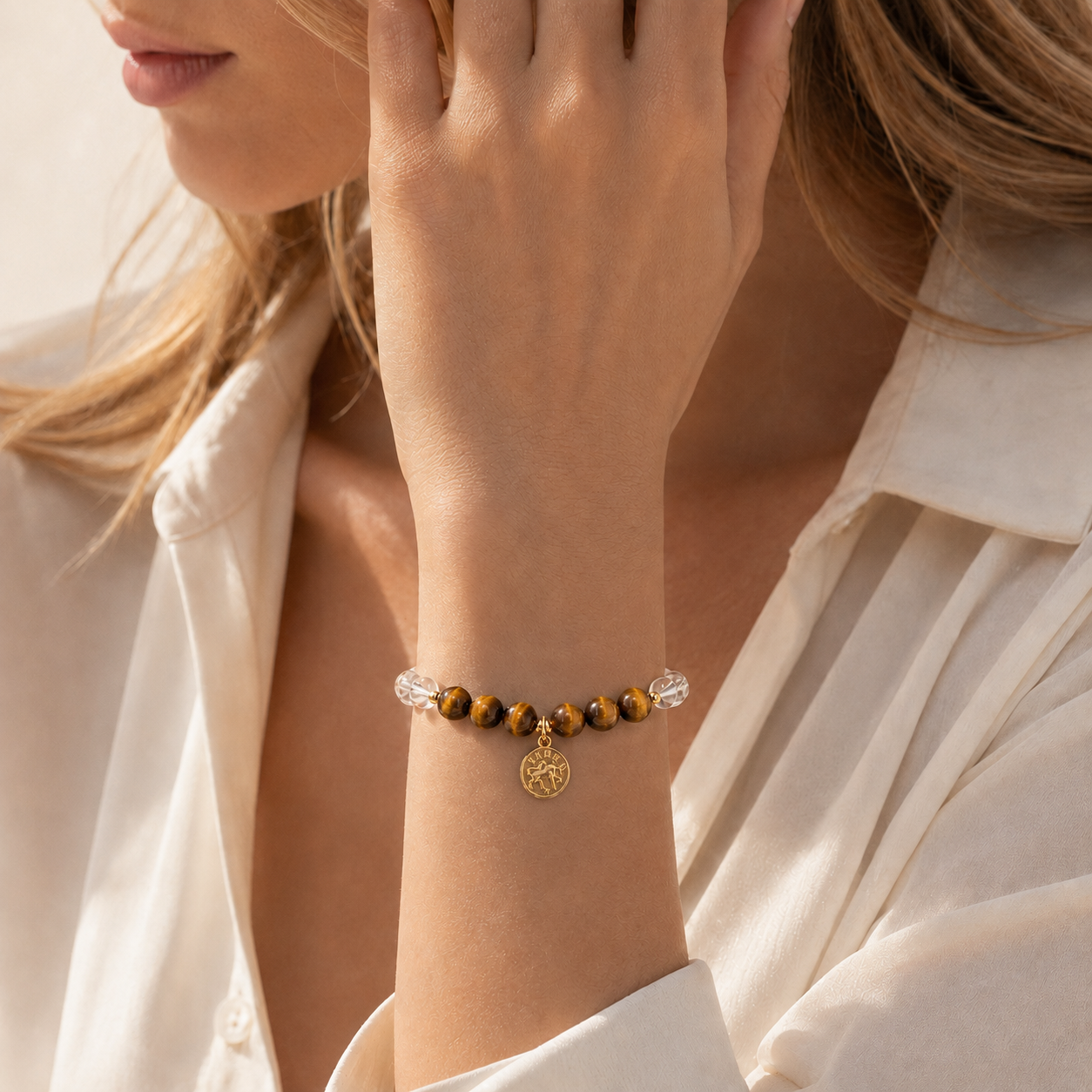 HEART OF LAND Taurus Zodiac Crystal Bracelet