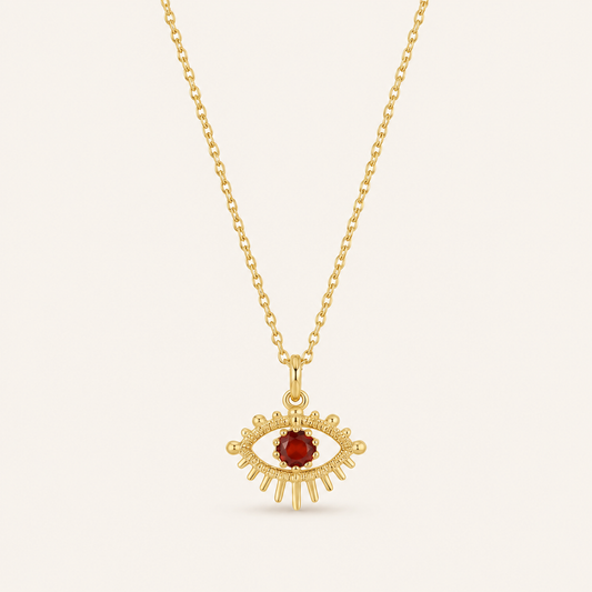 Custom Birthstone Necklace for Her - Contact to Customize