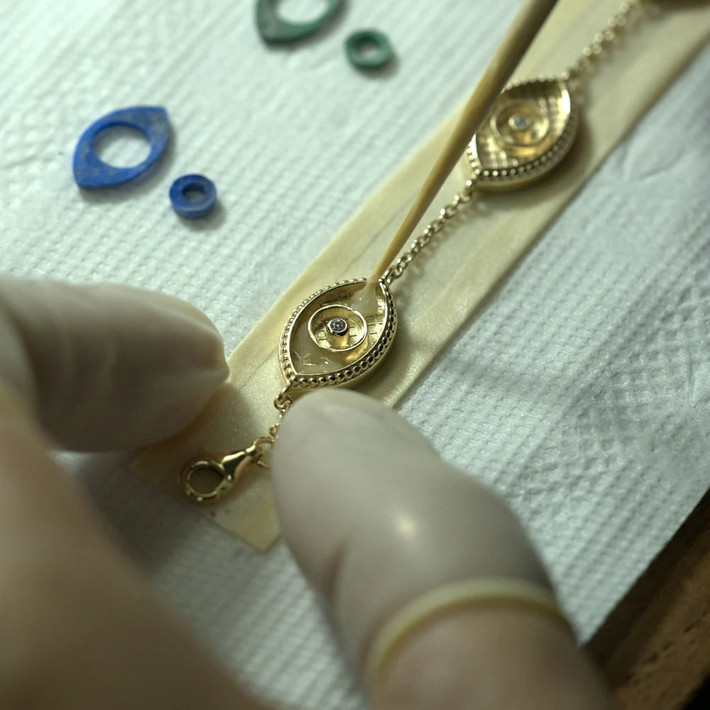 Sagittarius Blessed & Peaceful Malachite Heart Bracelet