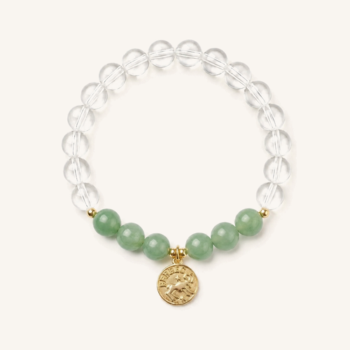 HEART OF LAND Aries Zodiac Crystal Bracelet