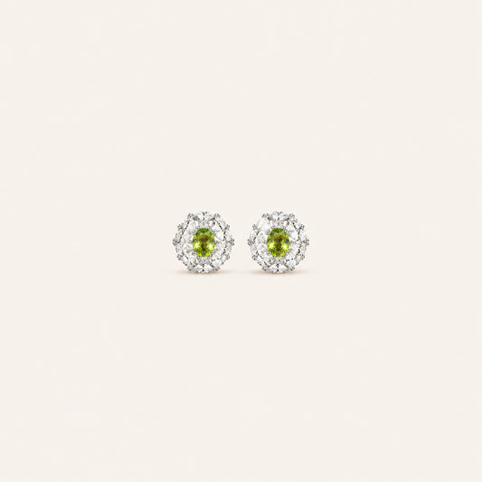 Soft Radiance Gemstone Drop Earrings
