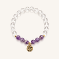 HEART OF LAND Aquarius Zodiac Crystal Bracelet