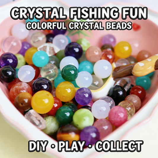 HeartofLand™ Earth-Cured Lucky Scoop - Natural Gemstone Beads & Mystery Discovery Ritual