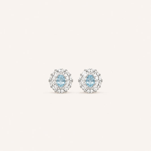 Soft Radiance Gemstone Drop Earrings
