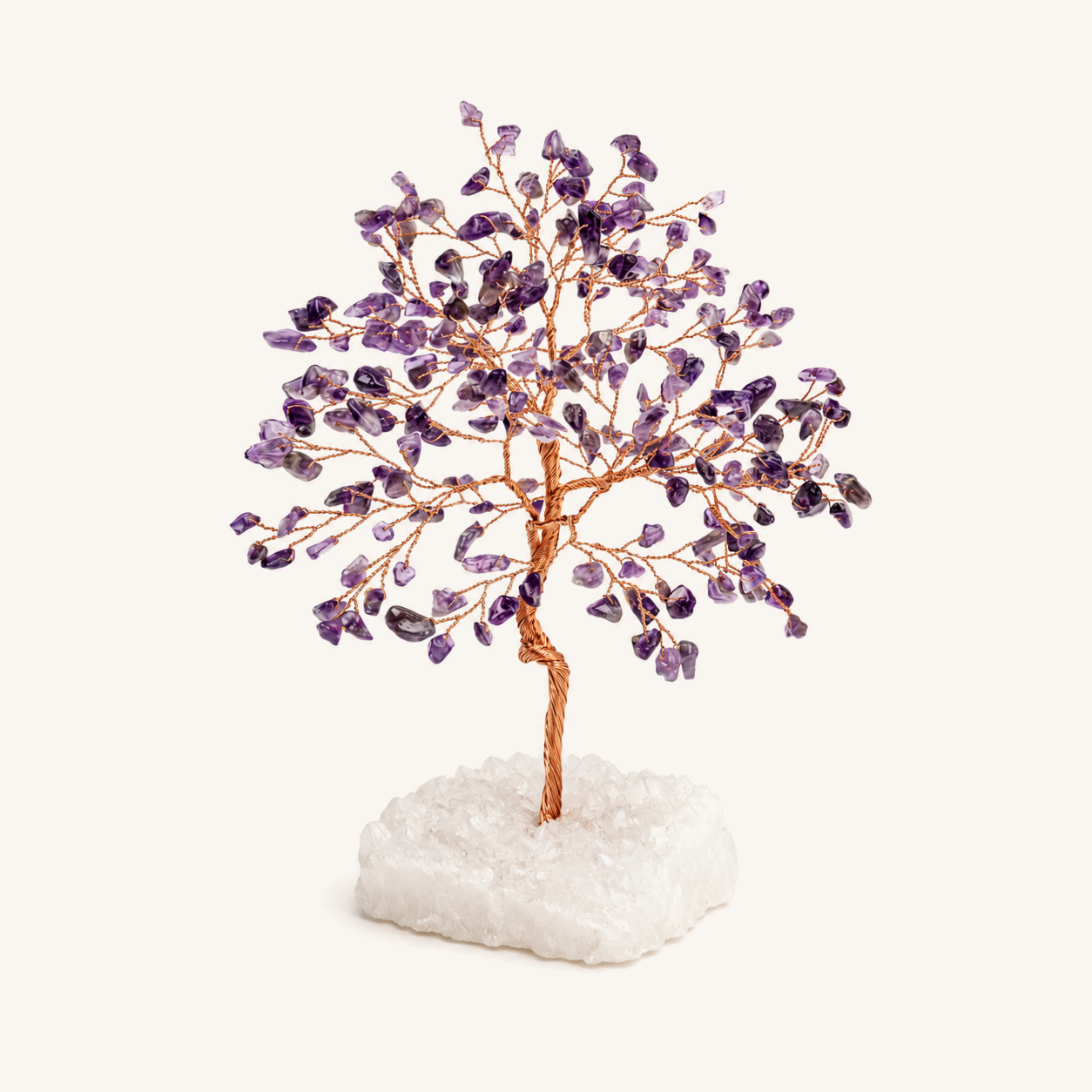 HEART OF LAND Quiet Wisdom - Amethyst February Birthday Tree