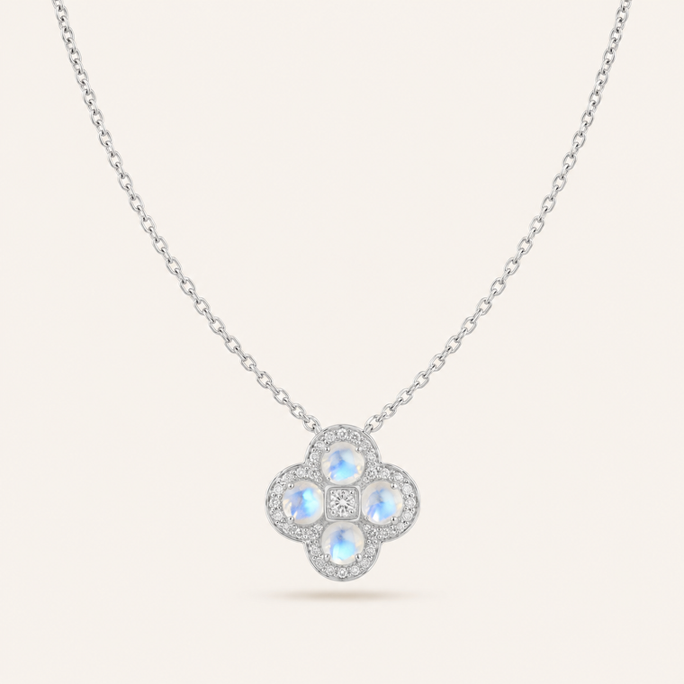 Custom Birthstone Pendant Necklace - Contact to Customize