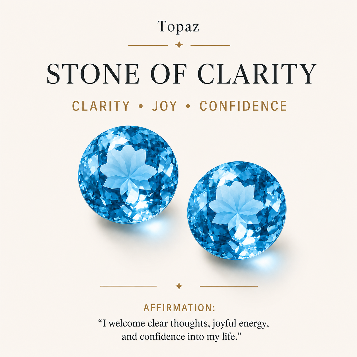HEART OF LAND Natural Gemstone Clover Necklace in S925 Sterling Silver – Fourfold Light